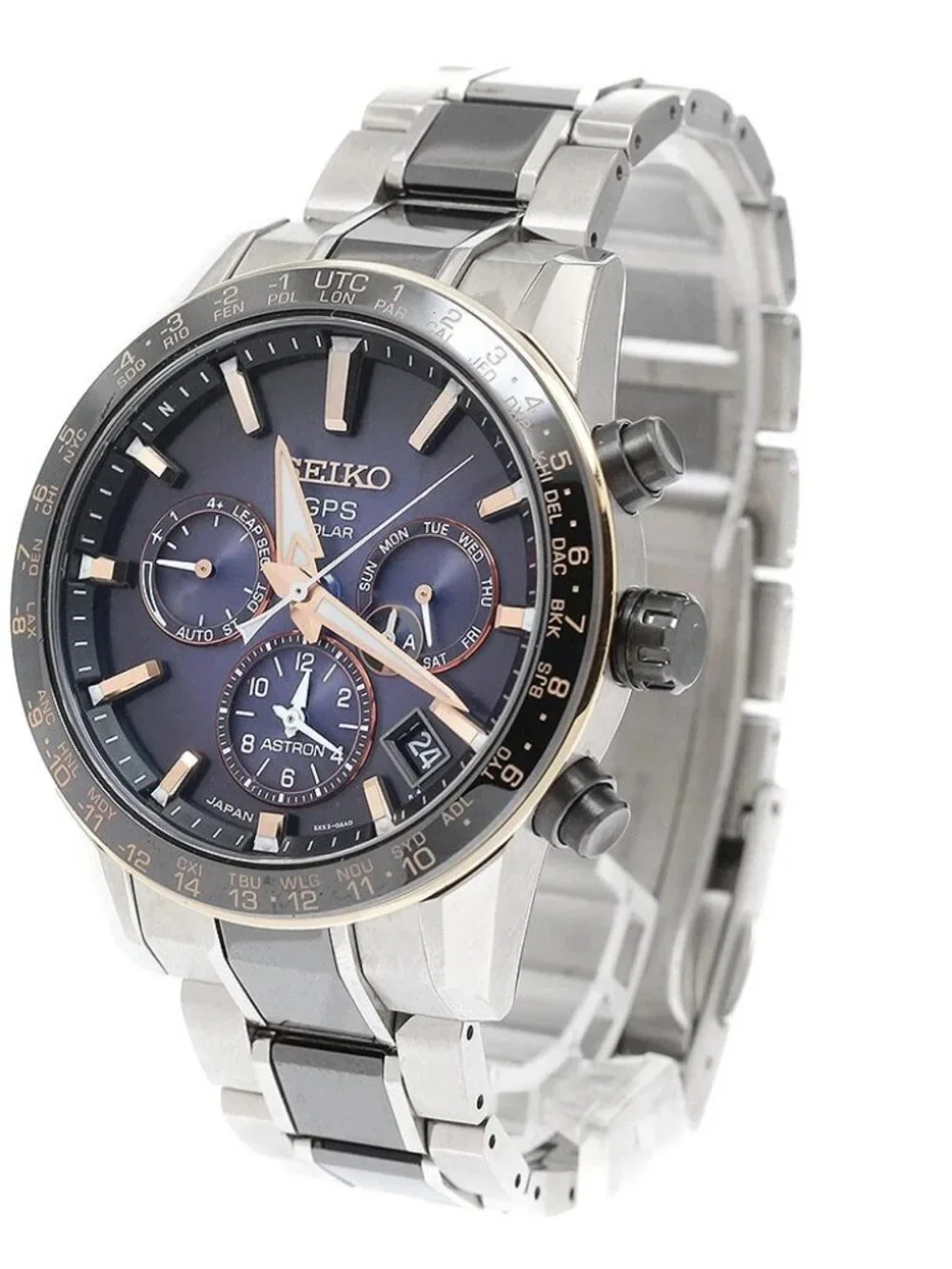 Casio Oceanus OCW-T4000-1AJF Black solar Titanium radio mens watch USA ship 42mm